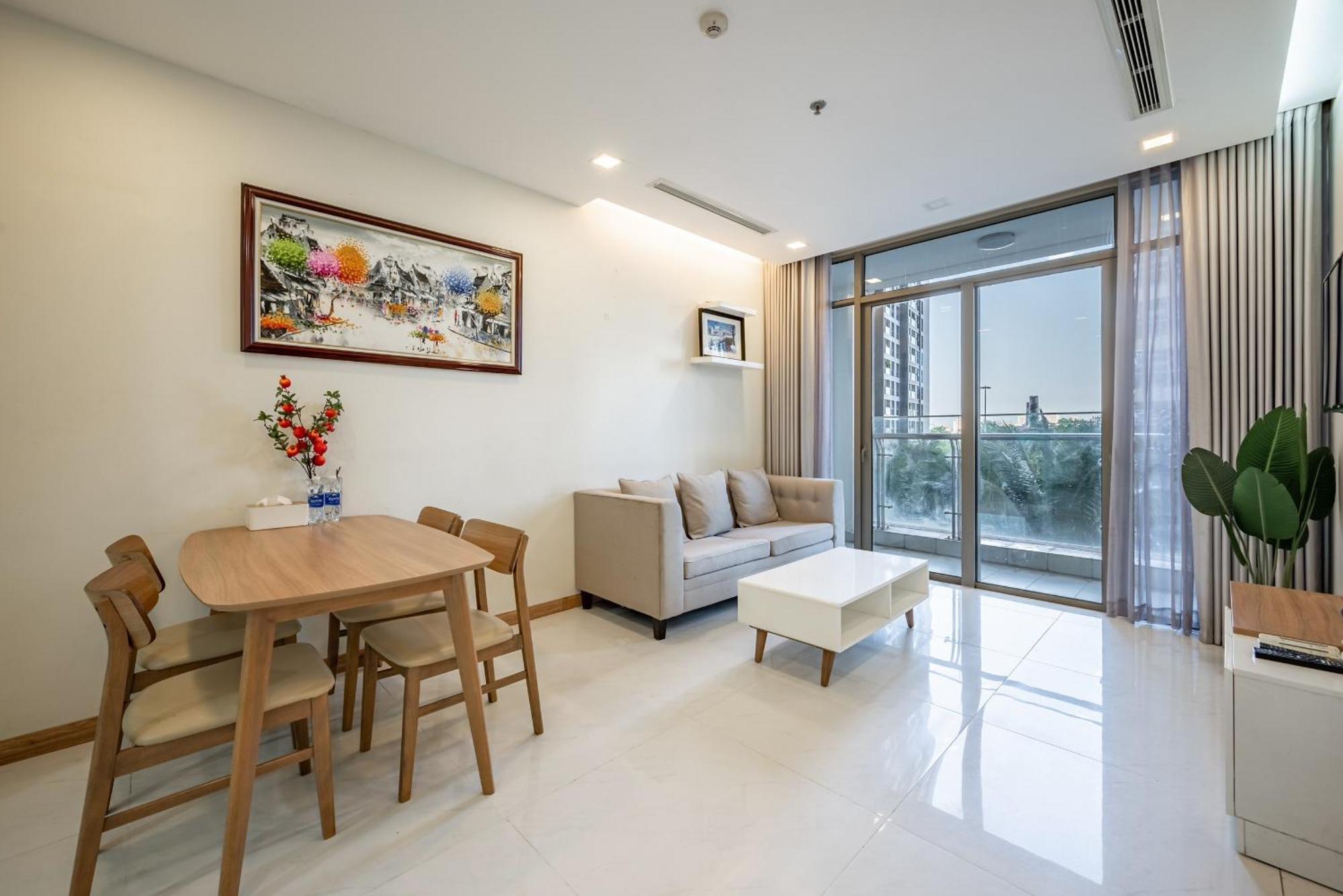 הו צ'י מין סיטי Luxury Apartment At Vinhomes Central Park מראה חיצוני תמונה