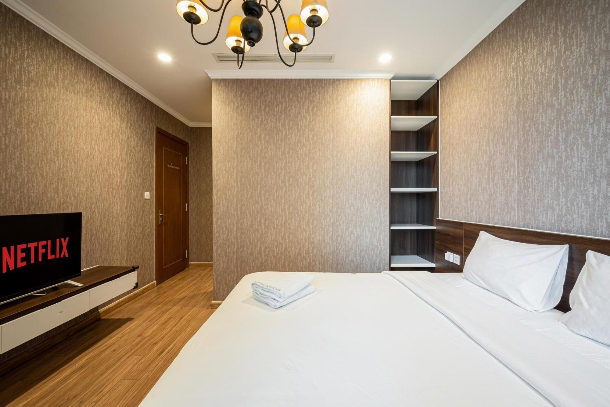 הו צ'י מין סיטי Luxury Apartment At Vinhomes Central Park מראה חיצוני תמונה
