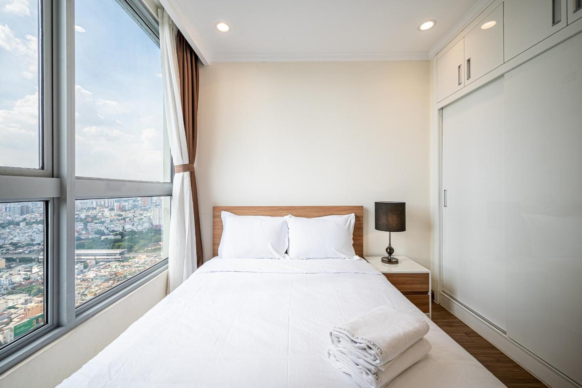 הו צ'י מין סיטי Luxury Apartment At Vinhomes Central Park מראה חיצוני תמונה