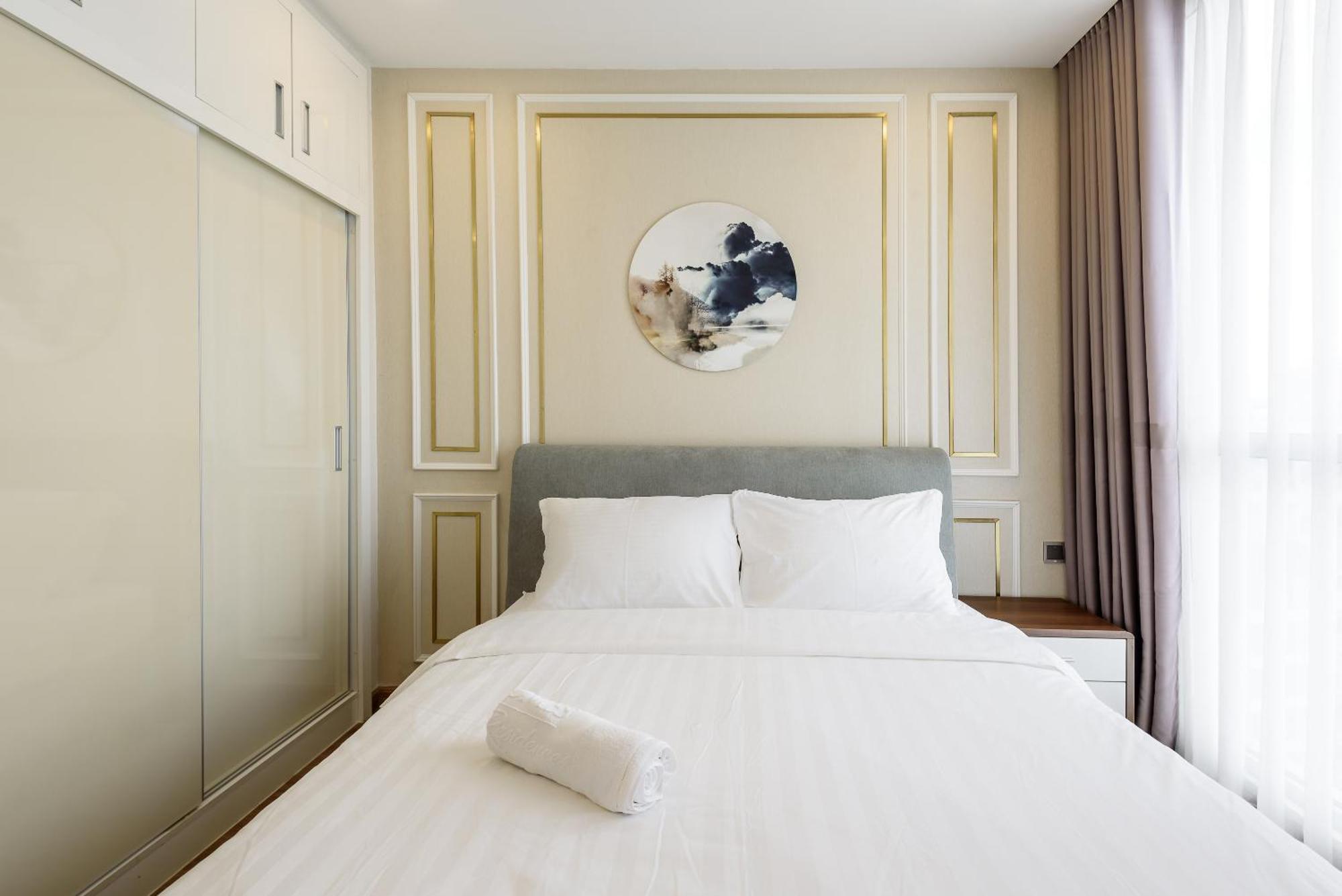 הו צ'י מין סיטי Luxury Apartment At Vinhomes Central Park מראה חיצוני תמונה