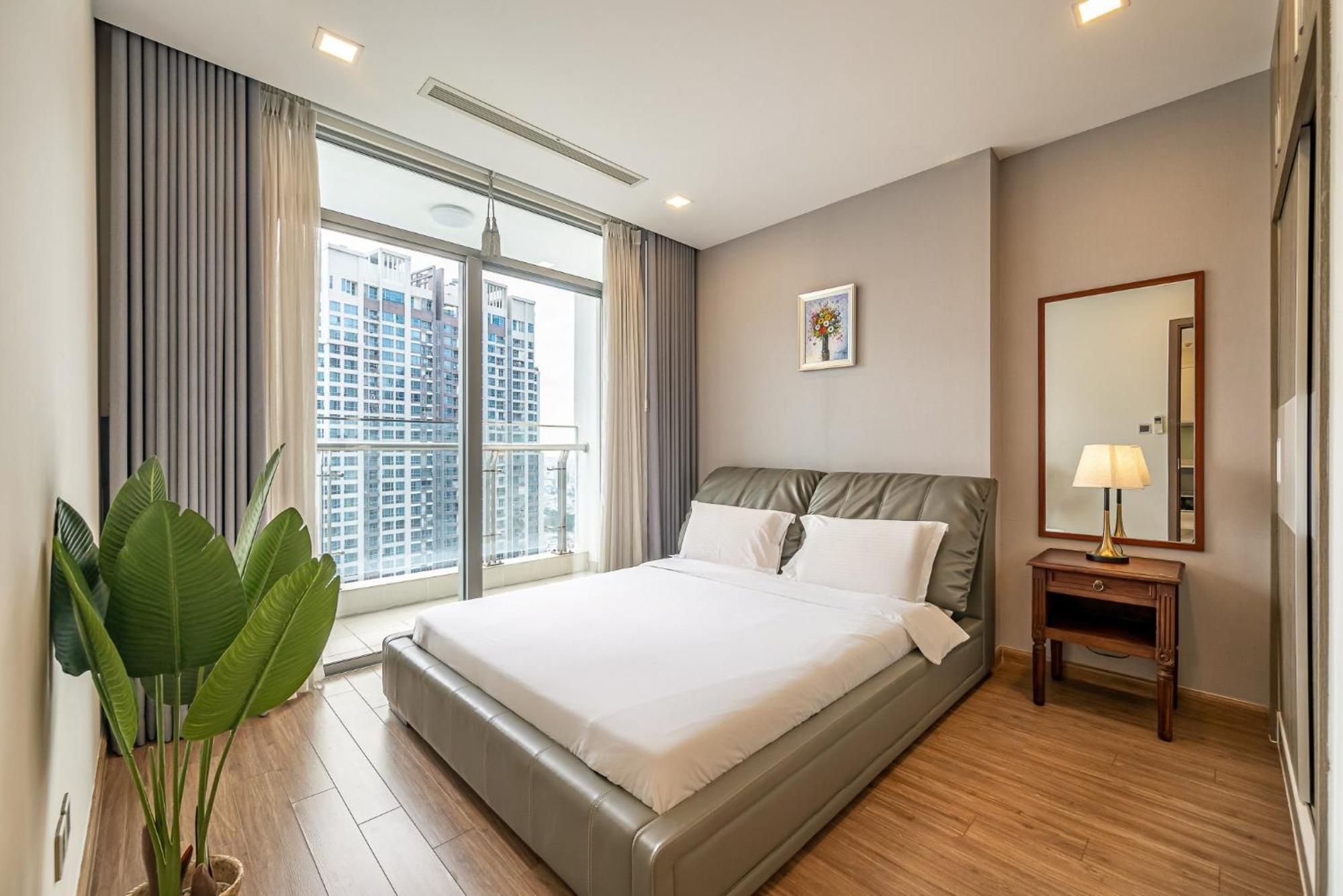 הו צ'י מין סיטי Luxury Apartment At Vinhomes Central Park מראה חיצוני תמונה