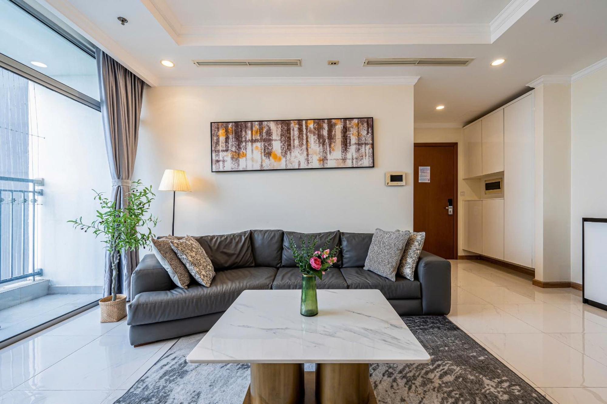 הו צ'י מין סיטי Luxury Apartment At Vinhomes Central Park מראה חיצוני תמונה